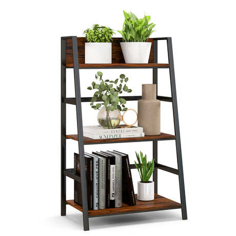 Estantería industrial de 3 niveles con estructura metálica