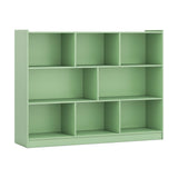 3-Tier Open Bookcase 8-Cube Floor Standing Storage Shelves