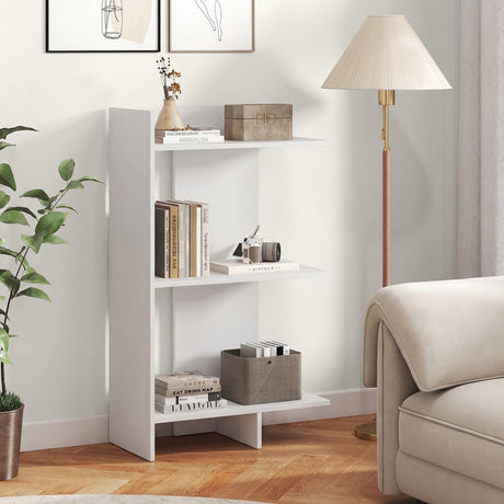 Estantería de madera de 3 niveles con kit antivuelco