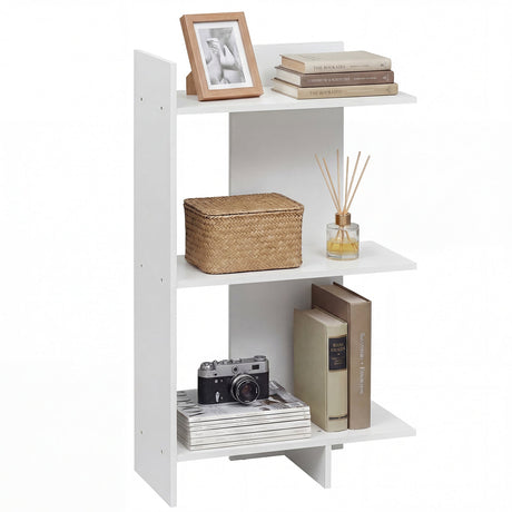 Estantería de madera de 3 niveles con kit antivuelco