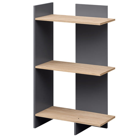 Estantería de madera de 3 niveles con kit antivuelco
