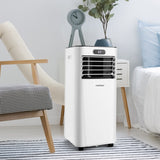 Acondicionador de aire portátil 3 en 1 de 8000 BTU con control remoto