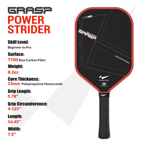 Empuñadura de pala de pickleball - 13 mm