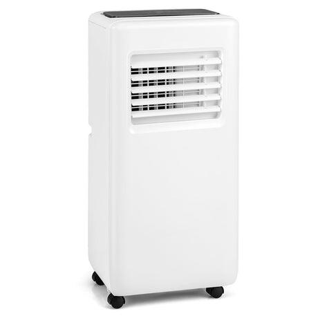 Acondicionador de aire portátil 3 en 1 de 8000 BTU con control remoto - Blanco