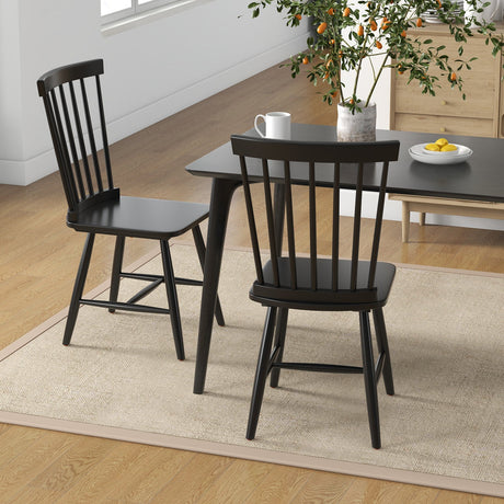 Juego de comedor 3 en 1: sillas Windsor, aparador industrial y botellero de pared combinado