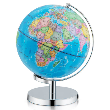Globo terráqueo iluminado 3 en 1 con soporte y 88 constelaciones