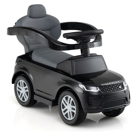 Coche de empuje 3 en 1 con manillar y barandilla extraíbles para niños de 18 a 36 meses