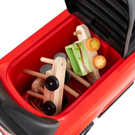 Coche de empuje 3 en 1 con manillar y barandilla extraíbles para niños de 18 a 36 meses