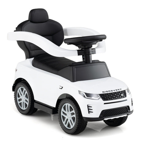 Coche de empuje 3 en 1 con manillar y barandilla extraíbles para niños de 18 a 36 meses