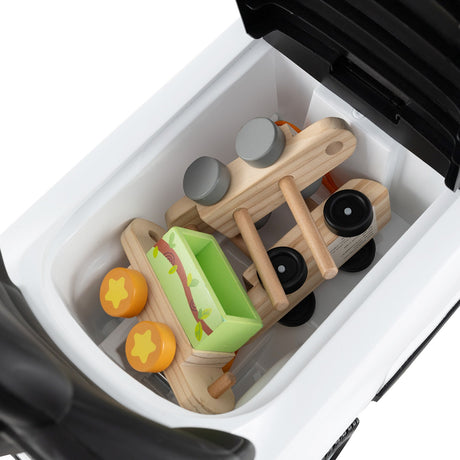 Coche de empuje 3 en 1 con manillar y barandilla extraíbles para niños de 18 a 36 meses