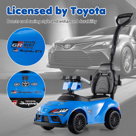 Juguete andador correpasillos deslizante 3 en 1 con licencia Toyota