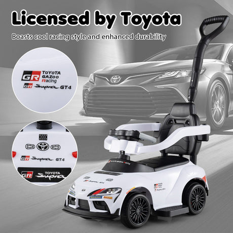 Juguete andador correpasillos deslizante 3 en 1 con licencia Toyota
