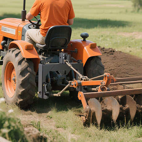 Enganche Rápido de 3 Puntos con Perno Ajustable de 5 Niveles para Agricultura