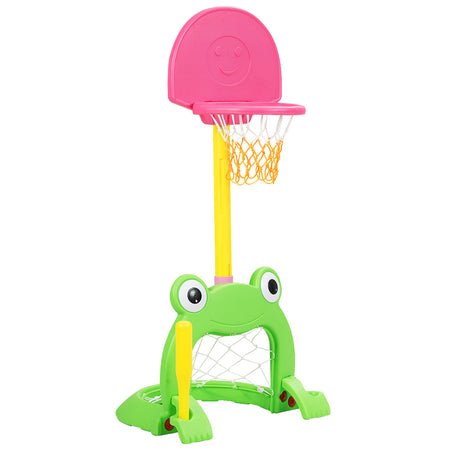 Soporte de canasta de baloncesto 3 en 1 para niños