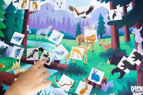 Paquete de 4 manteles individuales para niños pequeños