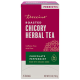 Té de hierbas tostado de chocolate y menta
