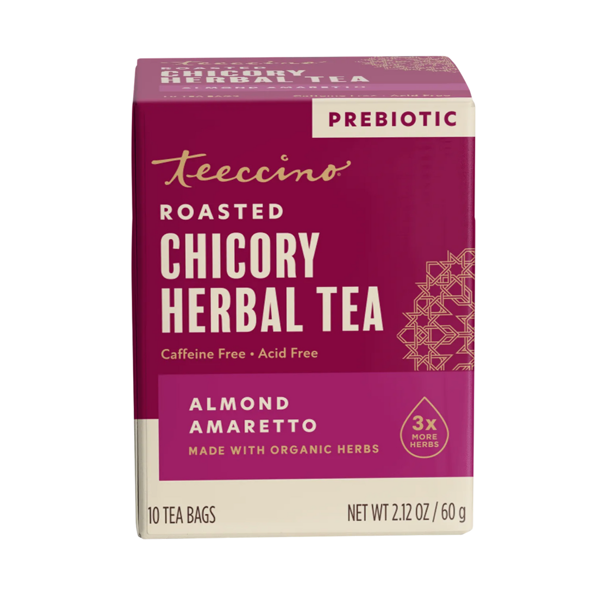 Té de hierbas tostado de almendra amaretto