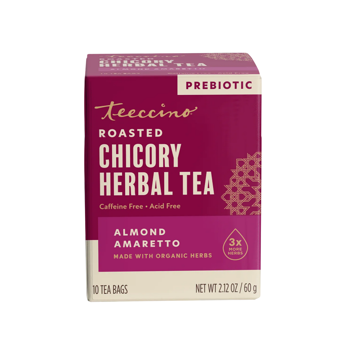 Té de hierbas tostado de almendra amaretto