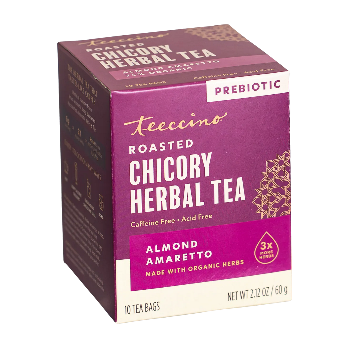 Té de hierbas tostado de almendra amaretto