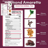 Té de hierbas tostado de almendra amaretto