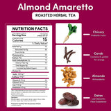 Té de hierbas tostado de almendra amaretto