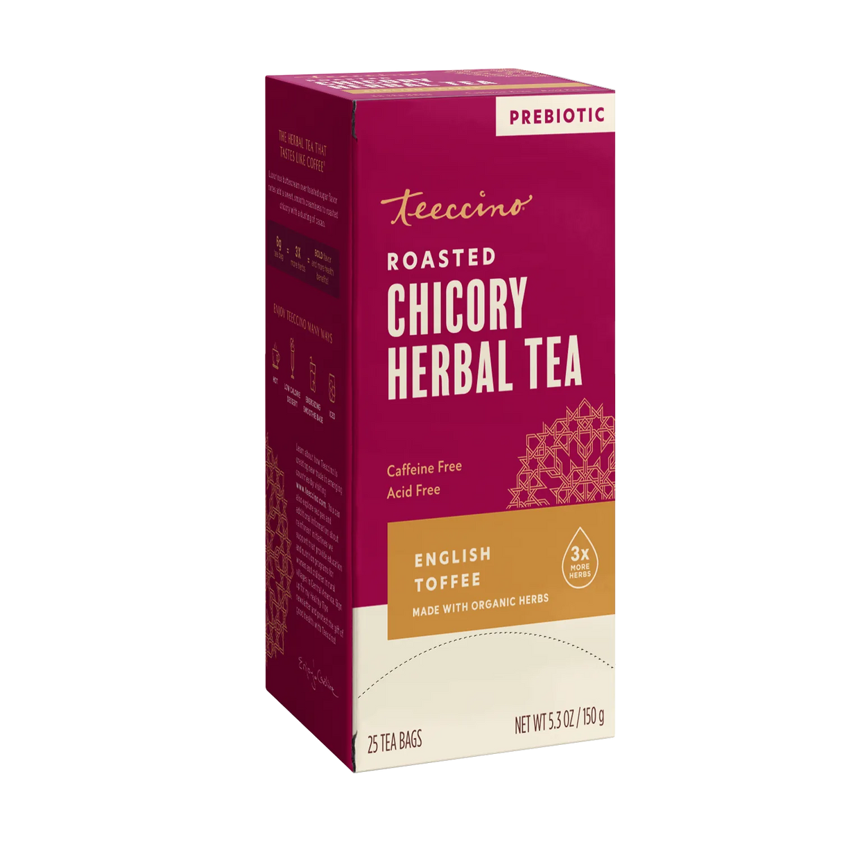 Té Herbal Tostado Sabor Toffee Inglés