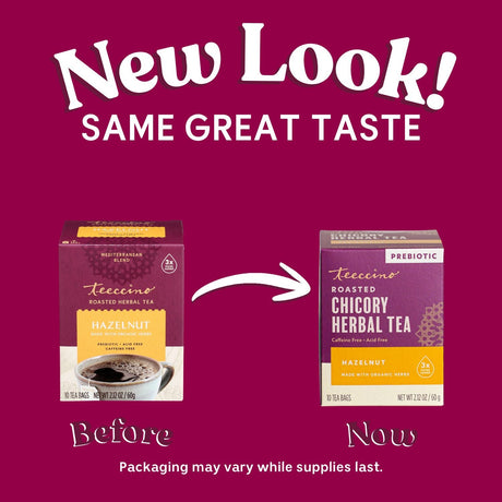 Té de hierbas tostado de avellana