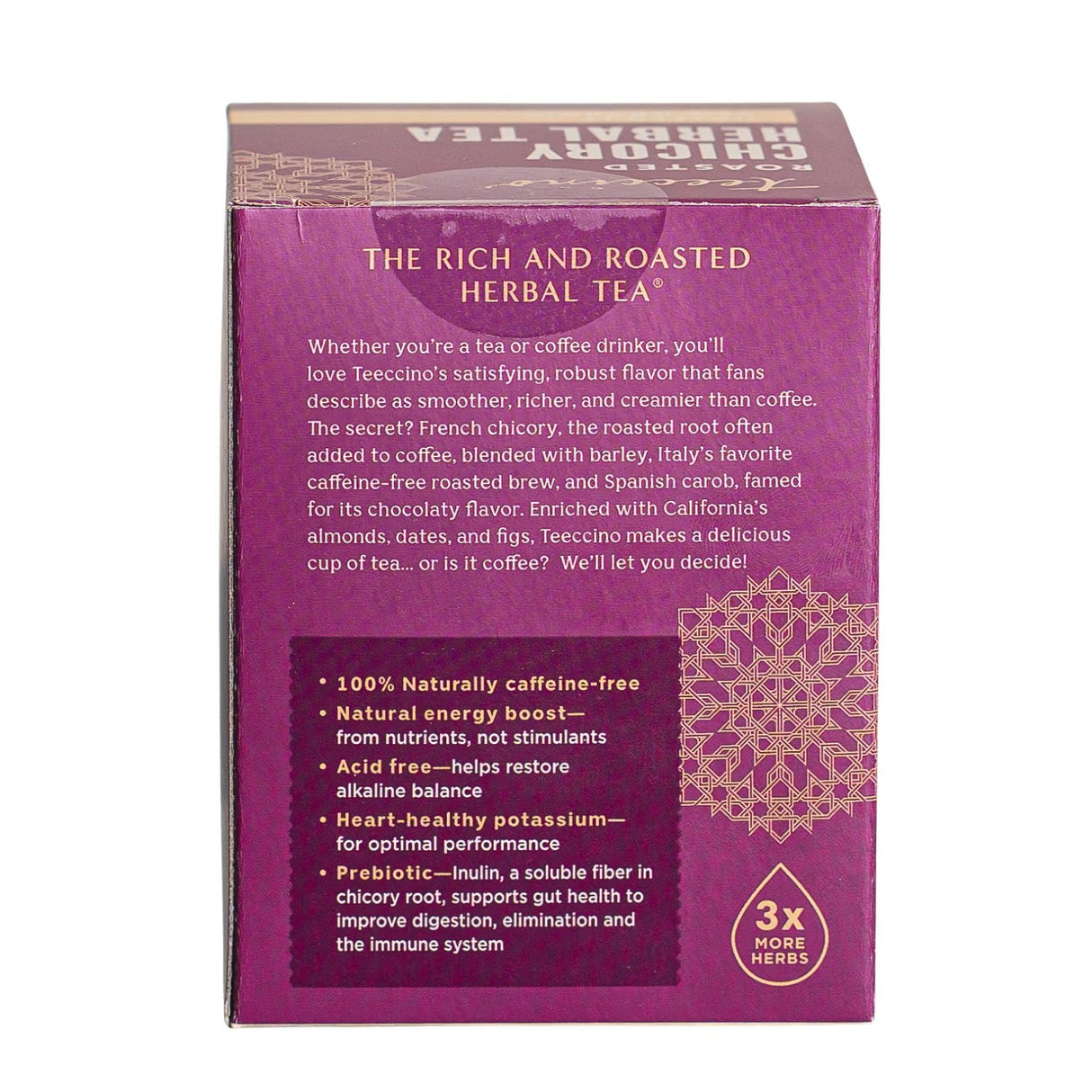 Té de hierbas tostado de avellana