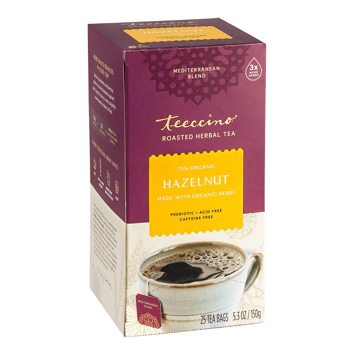 Té de hierbas tostado de avellana