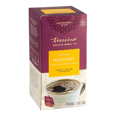 Té de hierbas tostado de avellana