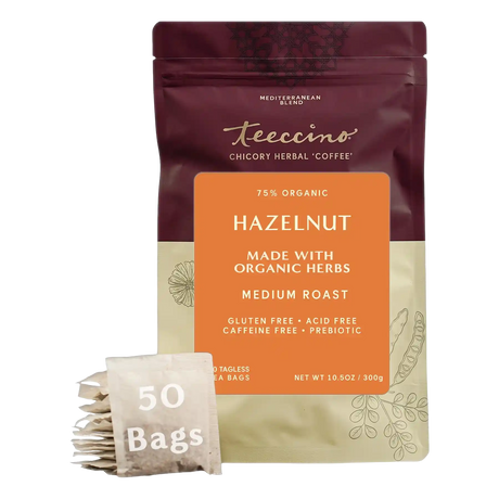 Té de hierbas tostado de avellana