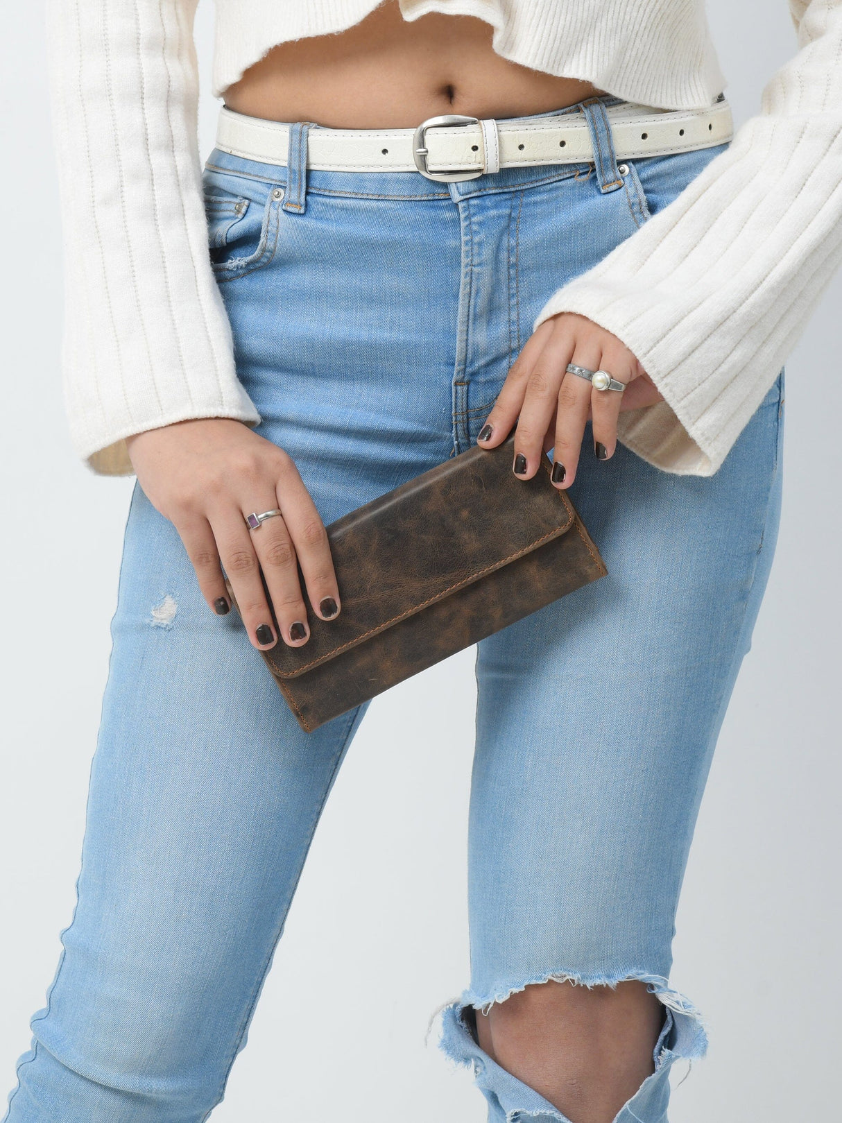 Cartera de mujer Ellison - Marrón nogal
