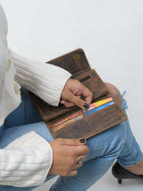 Cartera de mujer Ellison - Marrón nogal