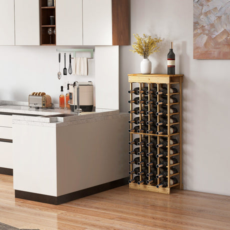 Botellero modular para 40 botellas