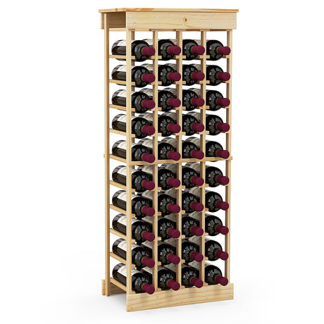 Botellero modular para 40 botellas