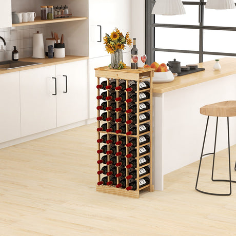 Botellero modular para 40 botellas