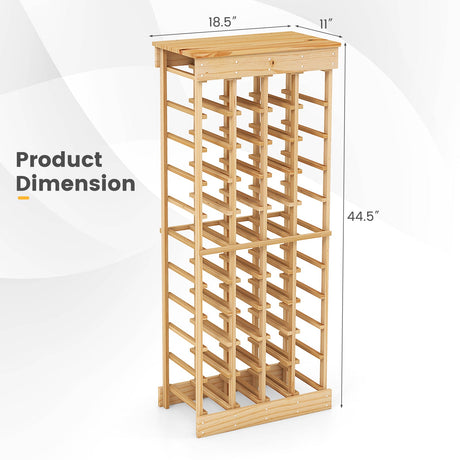 Botellero modular para 40 botellas