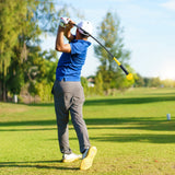 Ayuda de entrenamiento de swing de golf de 40 pulgadas con cabeza pesada para agarre, ritmo y equilibrio