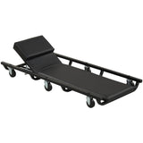 40 Inch Rolling Creeper Padded Mechanic Cart with Adjustable Backrest and Headrest