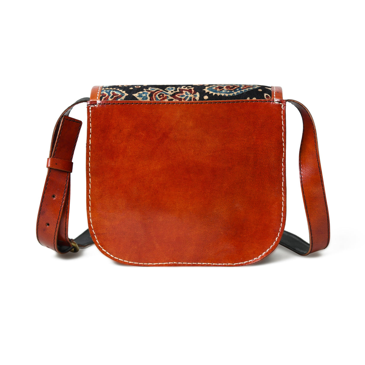 Sorprendente bolso étnico Ajrakh