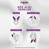 Palette Hair Dye - Intense Color, Nourishing, 8-0 Dark Blonde