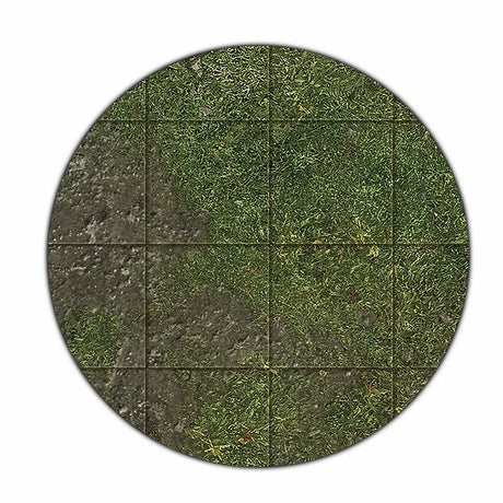 Monster Scenery: 6x4 Adventure Mat - Broken Grassland/Desert Scrubland