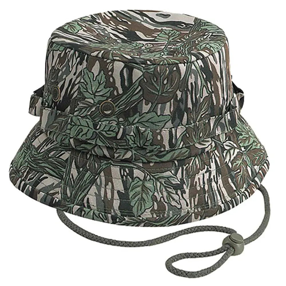 Cubierta de dosel - Sombrero de camuflaje tipo pescador