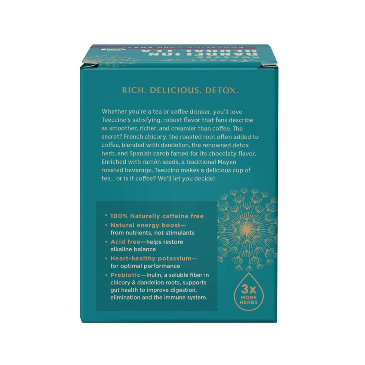 Té de Hierbas Tostadas Dandelion Dark Roast