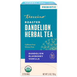 Té de hierbas tostado de diente de león, arándanos y vainilla