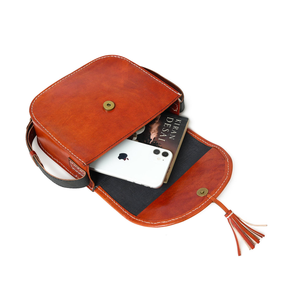 Sorprendente bolso étnico Ajrakh