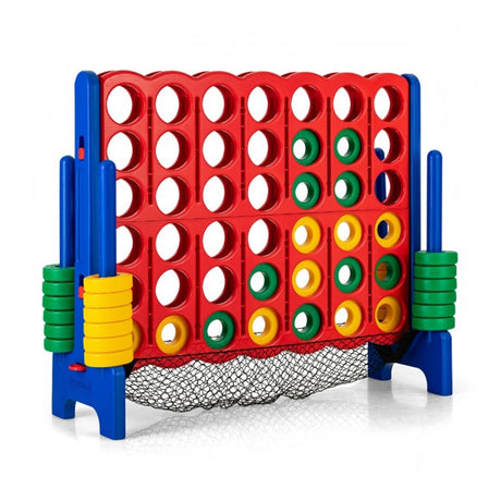 Juego Gigante 4 en raya con almacenamiento de red - Azul