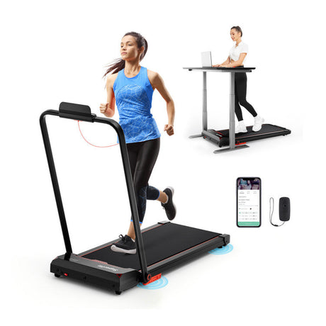 Set de fitness y relajación en casa - Cinta de correr plegable 3 en 1 y sillón moderno