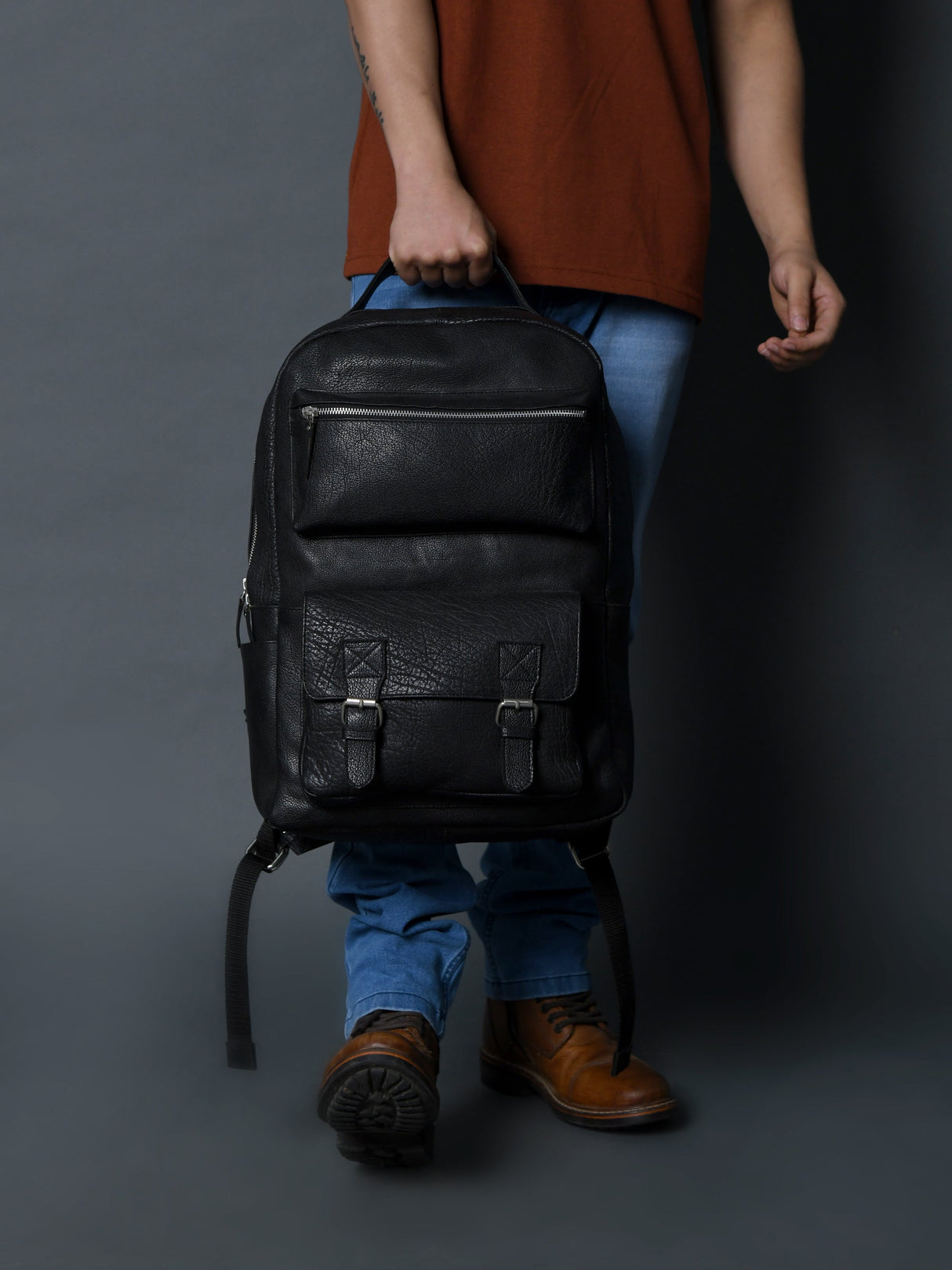 Mochila de cuero NoirTrek 2.0