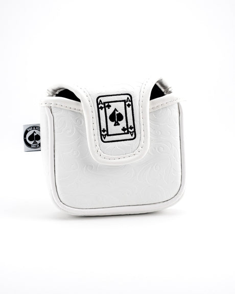 Blanqueado As de Picas - Funda de Mazo para Putter